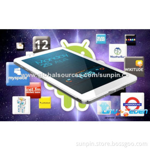 Wholesale price OEM manufacturer start-up screen and package 7 inch tablet PC dual sim card slot